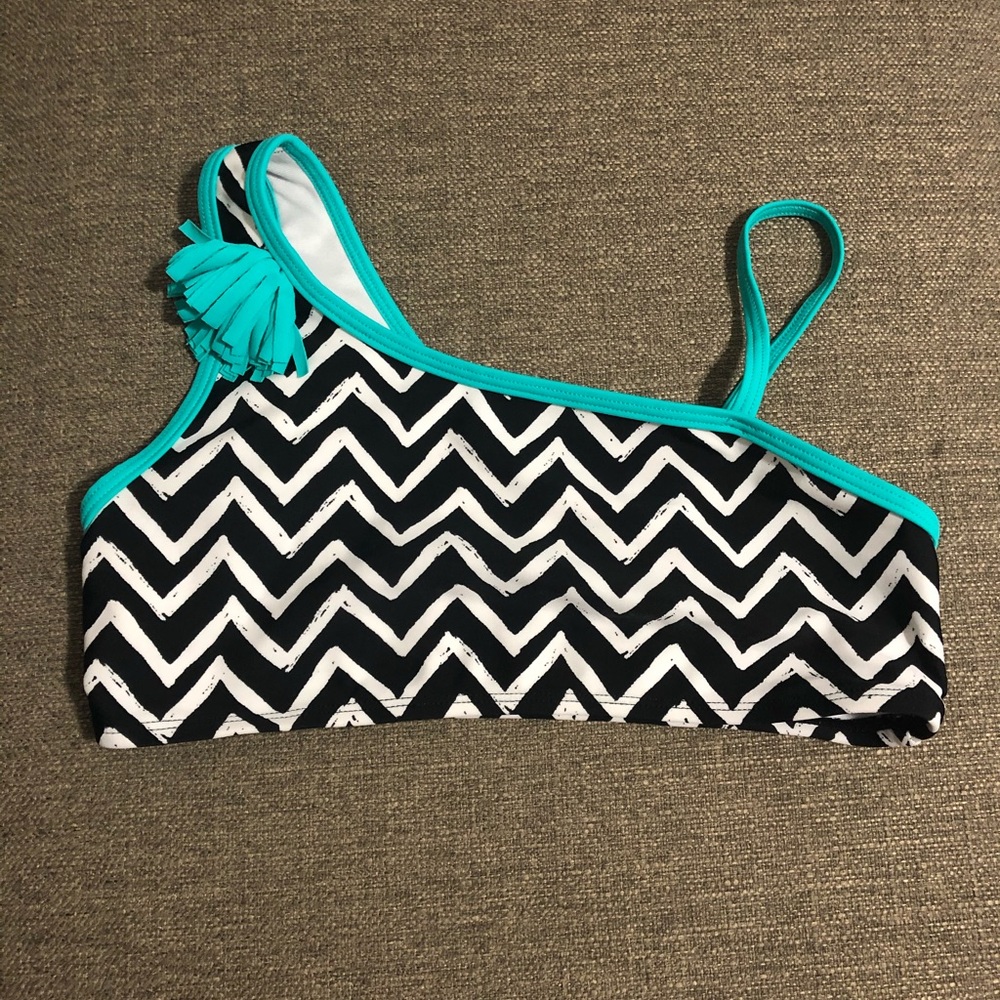 New xhilaration bathing suit top 10-12 girls